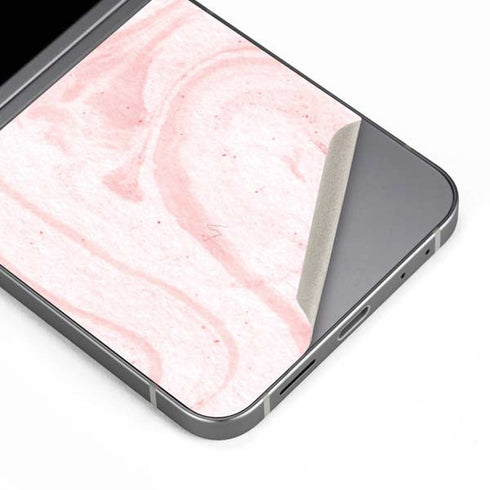 Pink Marbling Galaxy Z Flip6 Skin